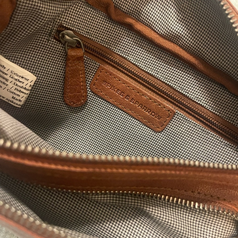 Spikes & Sparrow Rust Leather Belt Bag - Picture 5 of 6